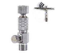 Adaptador de Aerógrafo conector 1/8 pulgada acoplador rápido para regulador presión control flujo for aerografía y pintura