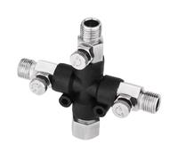 Adaptador de aerógrafo resistente cepillo de aire profesional conector de desconexión con perilla de ajuste