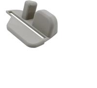 Adaptador de agarre de modo mouse para Switch 2 y JoyCon 2 con ergonomía refinada y compatibilidad directa con hardware original (gris)
