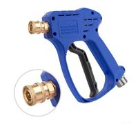 Adaptador de agua de lavado de coches de alta presión M22-14mm, boquilla de conexión rápida ABS azul para Karcher para lavadora a presión Nilfisk, herramienta de limpieza de rociadores de lanza