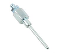 Adaptador de aguja de inyector de grasa para lubricación de espacios reducidos - Herramienta de ajuste de grasa de acero de alta velocidad para juntas, rodamientos y componentes metálicos, longitud