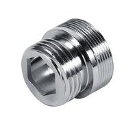 Adaptador de aireador de grifo, reemplazo del adaptador de fregadero de cocina G1/2 (24 mm a 15 mm)