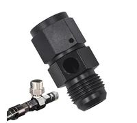 Adaptador de ajuste de extracción de presión, regulador de presión del enfriador de aceite, con adaptador de regulador de puerto de medidor de 1/8NPT 4/6/8/10/12AN roscas para una mejor regulación del