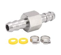 Adaptador de ajuste en T del sensor de presión de combustible con 2 x anillos de plástico aptos para conectores rápidos de medidor de presión de combustible de coche universal 3/8, Sensor de presión