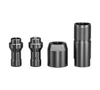 Adaptador de aleación de acero resistente que permite una conversión eficiente de accesorios de 3 mm/6 mm en varias herramientas eléctricas, adaptador de amoladora a morir