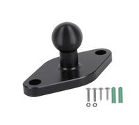 Adaptador de aleación de aluminio AMPS a bola de 17 mm, base de placa de bola de montaje de taladro cumple con el patrón de agujeros AMPS estándar de la industria, compatible con Garmin Nuvi Dezl