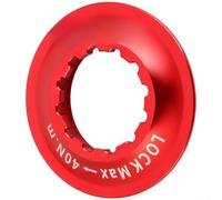 Adaptador de aleación de aluminio de alta resistencia para cambiar bujes de bloqueo central a 6 pernos para configuración de rotor con tratamiento resistente (interior-rojo)