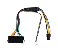 Adaptador de alimentaci?n para fuente de alimentaci?n PCI-E de 6 pines, hembra ATX de 24 pines a macho de 6 pines