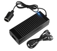 Adaptador de alimentación, adaptador de CA a DC convertidor de 220 V a 12 V, adaptador de corriente para coche, adaptador de encendedor de cigarrillos para refrigerador portátil