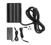 Adaptador de alimentación continua, acoplador CA/CC, batería ficticia para cámaras Fujifilm, protección contra cortocircuitos, ideal para