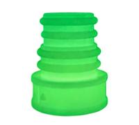 Adaptador de alivio compacto montado en botella para camping y viajes por carretera, accesorio de respaldo de baño de viaje para uso al aire libre, 1 adaptador de alivio de viaje, viaje por carretera