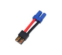 Adaptador de alta corriente de repuesto EC5 IC5 hembra a Traxxas TRX macho 12AWG para enchufe LiPo ID para
