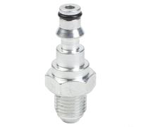 Adaptador de alta presión para m14, cambio rápido para lavor para limpiador a presión vax, boquilla para chorro plano m14, aleación plateada para conectores M22, limpiador de alta presión para