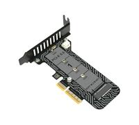 Adaptador de alta velocidad, expansión USB para computadora, material negro de aleación con transferencia de 64 Gbps, controlador de carcasa de disco duro, conectividad de cable de datos, red de