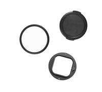 Adaptador de aluminio para cubierta de lente de cámara de acción y compatibilidad de filtro de 52 mm, durabilidad para juego de filtros de lente