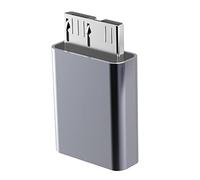 Adaptador de aluminio USB 3.0 tipo C a Micro-B USB 3.0 (F/para M) Micro-B USB-C a tipo C adaptador rápido convertidor mini
