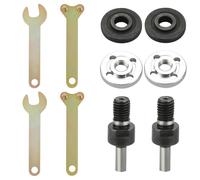 Adaptador de Amoladora Angular, Accesorios para Amoladoras, Adaptador de 6 mm/10 mm, Adecuado para Lijado Eléctrico, Corte de Azulejos y Pulido de Metales