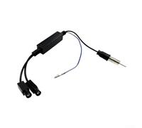 Adaptador de amplificador de señal FM para Passat y A8 Dual ForFAKRA sistemas de antena a conexión de antena de radio estándar