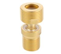 Adaptador de Ángulo Ajustable para Cabezal de Ducha de Metal Dorado | Conexión Giratoria, Brazo Angular Ajuste, Acabado Pulido Duradero, Baño y Renovación