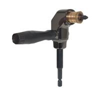 Adaptador de ángulo de taladro, adaptador de taladro | Adaptador de broca de ángulo recto con mango ergonómico para espacios reducidos Taladros manuales inalámbricos