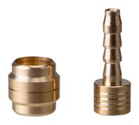 Adaptador de anillo de compresión de aguja de aceite de freno de disco hidráulico para bicicleta de montaña, BH59 BH90, conector sellado de metal dorado para mantenimiento de reparación de ciclismo