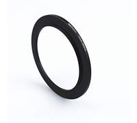 Adaptador de anillo escalonado de 46 mm a 49 mm para Canon, Nikon, Sony, Fuji, lentes de cámara y filtros de cámara UV, ND, CPL, hecho de CNC mecanizado con acabado negro mate galvanizado.