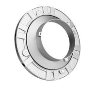 Adaptador de anillos de velocidad de metal Bowen Mount Softbox Speedring para caja de luz cuadrada de ocho agujeros, fotografía estable, equipo fotográfico versátil