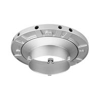 Adaptador de anillos de velocidad de metal Bowen Mount Softbox Speedring para caja de luz cuadrada de ocho agujeros, fotografía estable, accesorio de fotografía a prueba de óxido