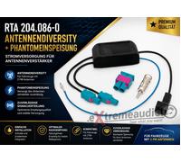 Adaptador de antena Antenendiversity + alimentación fantasma compatible con...