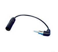 Adaptador de antena de radio de coche para antena FM AM, cable de extensión compatible con Fiat 500 595 para mito y giulietta negro, 35 cm (C)