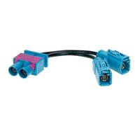 Adaptador de antena doble FAKRA (m)->2x Fakra Z (f)