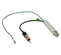 Adaptador de antena ISO(f)>DIN(m) 12V fantasma LEONI