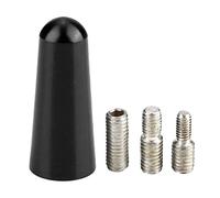 Adaptador De Antenna De Aleación De Aluminio 3cm para Y Otros Modelos De Coche Antena Corta para Techo Universal con Diseño Resistente Y Fácil Instalación