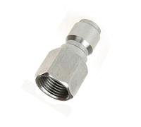 Adaptador de arandela a presión macho G3/8 a 3/8, adaptador de acoplamiento de arandela de presión de liberación rápida para manguera de jardín de coche (1 unidad)