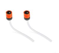 Adaptador de arandela de conexión rápida para lavadoras WORX de alta presión, conector de manguera ABS a prueba de fugas con compatibilidad con batería de litio, naranja, paquete de 2
