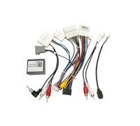 Adaptador de arnés de 16 pines para coche, decodificador de caja CANbus compatible con Nissan X-Trail, Rogue, Qashqai, Sylphy, cable de alimentación de radio Android.