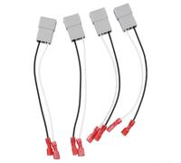 Adaptador de arnés de cable de altavoz para Honda Accord 1982-2007 Civic 1986-2011 1986-1991 Odyssey 1995-2012 (4 piezas)