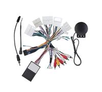 Adaptador de arnés de cableado de 16 pines para coche, decodificador de caja CANbus, cable de alimentación de radio Android, compatible con Renault Duster, Dacia Kadjar