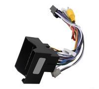 Adaptador de arnés de cableado de 16 pines para radio de coche más caja de protocolo Canbus para unidades principales multimedia Android compatible con múltiples modelos de vehículos