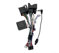Adaptador de arnés de cableado de altavoz de coche de 16 pines 2 en 1 | Juego directo, diseño de 16 pines, se adapta al asiento Skoda, mecanismo de bloqueo seguro, sin cables de corte