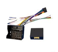 Adaptador de arnés de cableado decodificador de bus de 16 pines para cable de radio Android compatible con Skoda Octavia Mk2 para Polo para Golf para Jetta para Bora Cc para Touran para coches
