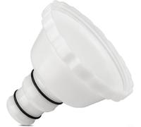 Adaptador de aspiradora de piscina sobre el suelo para sistema de filtro de olas de verano, conector de manguera de 1.5 pulgadas, accesorio de skimmer, herramienta de eliminación de escombros