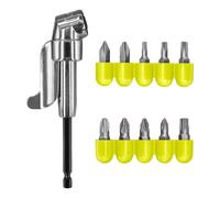 Adaptador de atornillado en ángulo Ryobi RAKRAD11, 10 puntas hexagonales de 1/4"