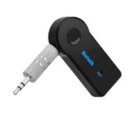 Adaptador de audio auxiliar, convertidor de conector de 3,5 mm para sistemas de sonido musical, carcasa de metal compacta con cable flexible, conector duradero para estéreo de coche, audio doméstico