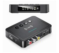 Adaptador de audio Bluetooth 5.4 3 en 1 con NFC, receptor/transmisor y FM para PC-HH