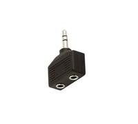 Adaptador de audio estéreo de 3.5mm a 2 salidas de 3.5mm. Conéctate rápidamente a múltiples dispositivos. Ideal para compartir música y sonido. Diseño compacto y eficiente.