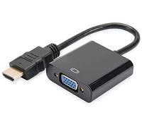Adaptador de audio gráfico digitus hdmi, hdmi tipo a a vga + conector