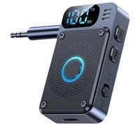 Adaptador de audio inalámbrico - receptor de transmisor de pantalla digital, plug-in AUX de 3,5 mm | Convertidor portátil para auriculares de coche Tablet de guitarra Tablet Smartphone Computer Trave