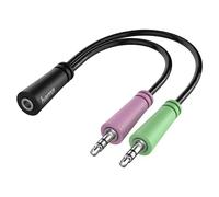 Adaptador de audio Pc Jack (Longitud del cable: 0,15 m)