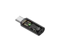 Adaptador de audio tipo C a conector de 3,5 mm, USB C, adaptador auxiliar de 3,5 mm, convertidor de auriculares tipo C para Samsung U1L6